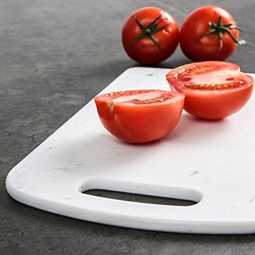 Dexas Cutting Board with Rounded Corners, 8.75 x 11 Inches, PolyMarble Color - Image 3