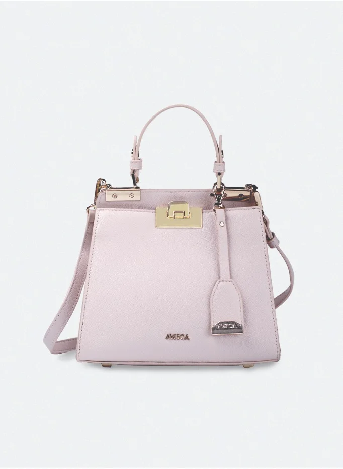 AMICA Zoe Mini Crossbody Bag for Women -Pink