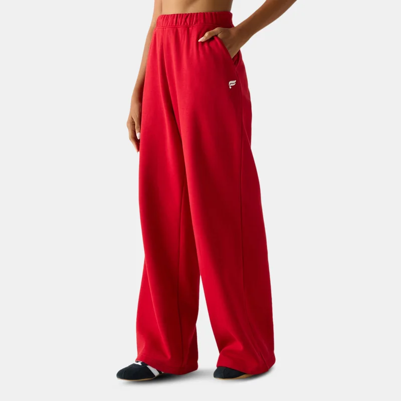 Fabletics Women's Cozy Fleece Wide-Leg Sweatpants