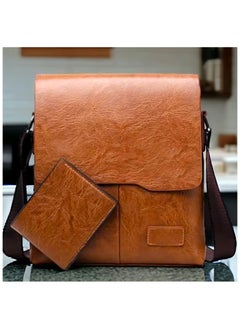 Jeep Stylish Crossbody Bag and Coordinating Wallet Ensemble in High-Quality PU Leather"  - Image 2