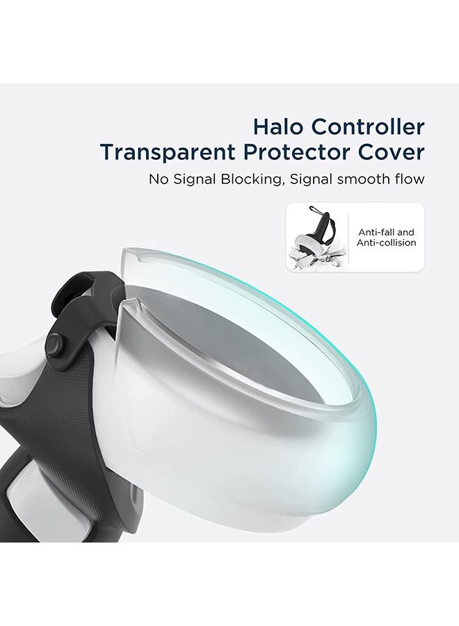 KIWI design Controller Grips Cover with Battery Opening Adjustable with Knuckle Straps Suitable for Large Hands Compatible with META Quest 2 - Image 5