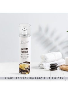 Instyle Fragrances Body & Hair Mist | Tahitian Vanilla Scent | With Panthenol | CLEAN, Vegan, Paraben Free, Phthalate Free | Premium 8 Fl Oz Spray Bottle  - Image 2