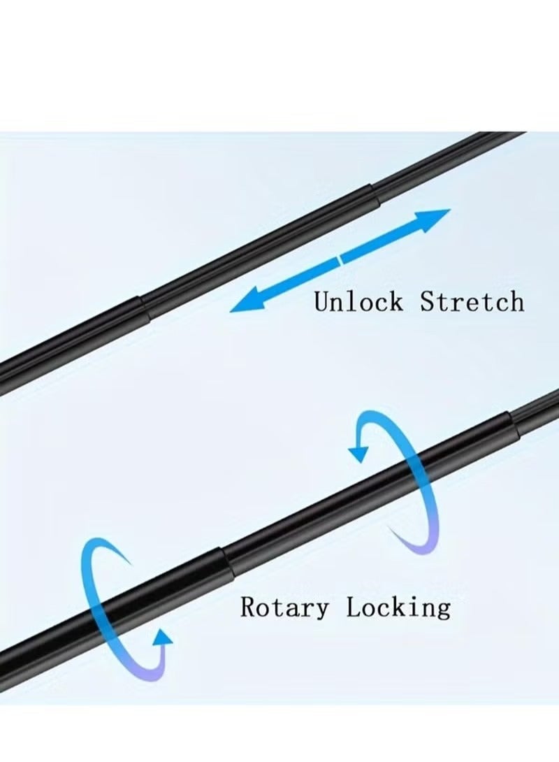 Milatech Insta360X3/X4/X5 Stealth Selfie Stick Panoramic Sports Camera Universal Aluminum Alloy Extension Pole Cycling Pole (1.5m) - Image 3