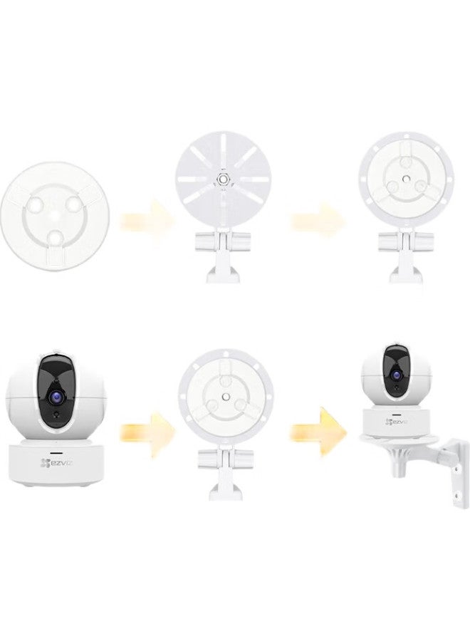 Trendsetter Compatible With Yingshi Camera Bracket, No Drilling Required, C6C/H6C/C7/H6/H7C/Cp1/Xp1/C6Wi, Surveillance Fixed Wall-Mounted Hanging Inverted Wall-Mounted Bracket - Image 1