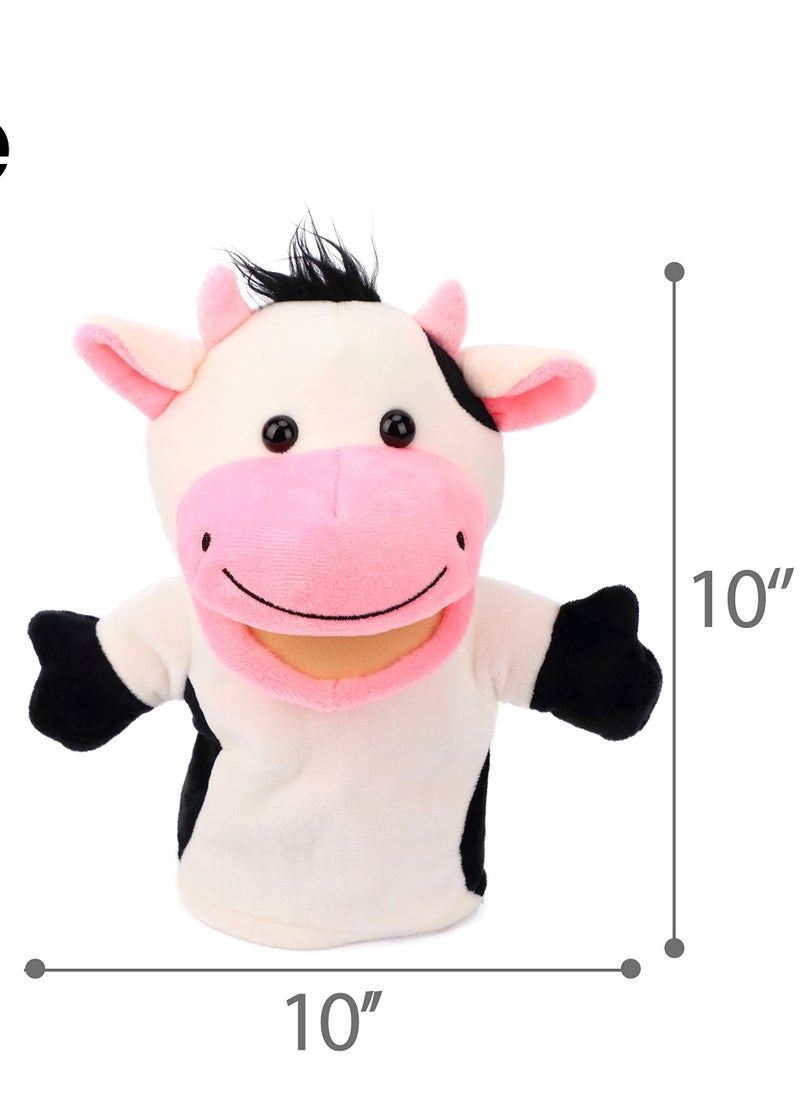 NIBEMINENT - Hand Puppet with Movable Mouth and Arms Interactive Stuffed Animal Toy - Image 1