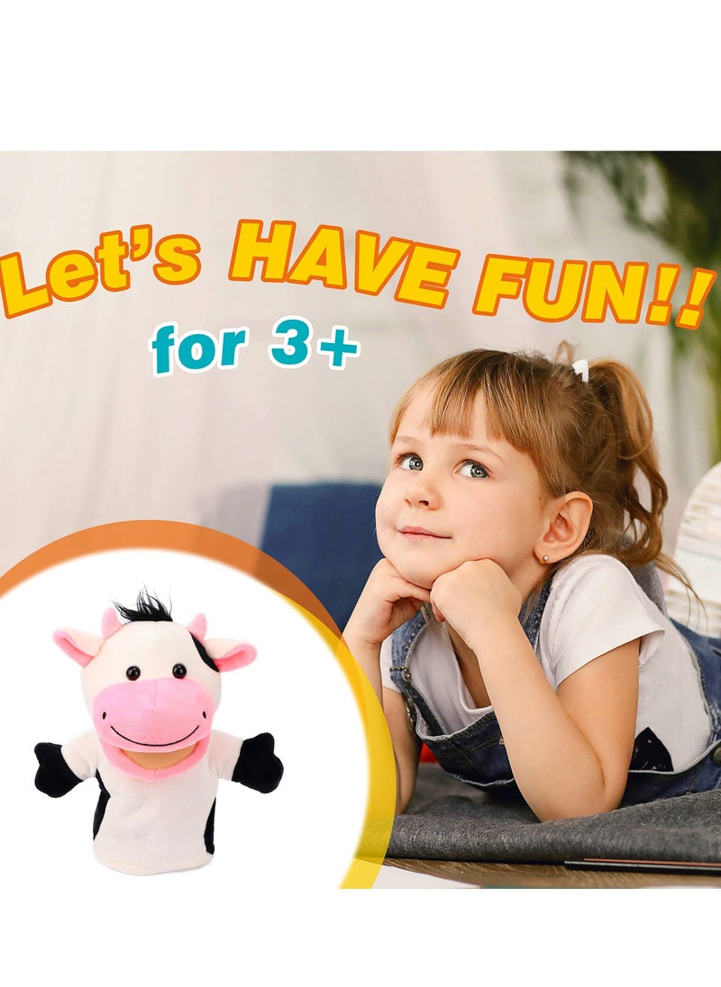NIBEMINENT - Hand Puppet with Movable Mouth and Arms Interactive Stuffed Animal Toy - Image 1