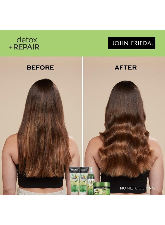 جون فريدا بخاخ جون فريدا للعناية بالشعر وحمايته من الحرارة، 200 مل، بخاخ لفك التشابك وتقوية الشعر الجاف والمجهد والتالف، علاج مرطب يُترك على الشعر - Image 4