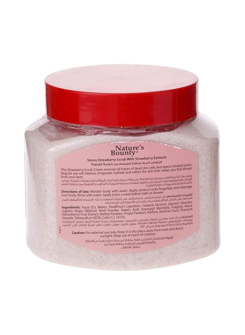 NATURE'S BOUNTY Venos Straweberry Scrub 300ml  - Image 2