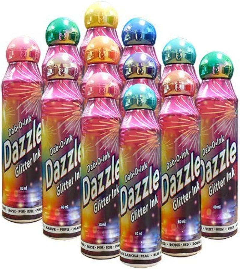 One Dozen 3oz Assorted Bingo Dauber
