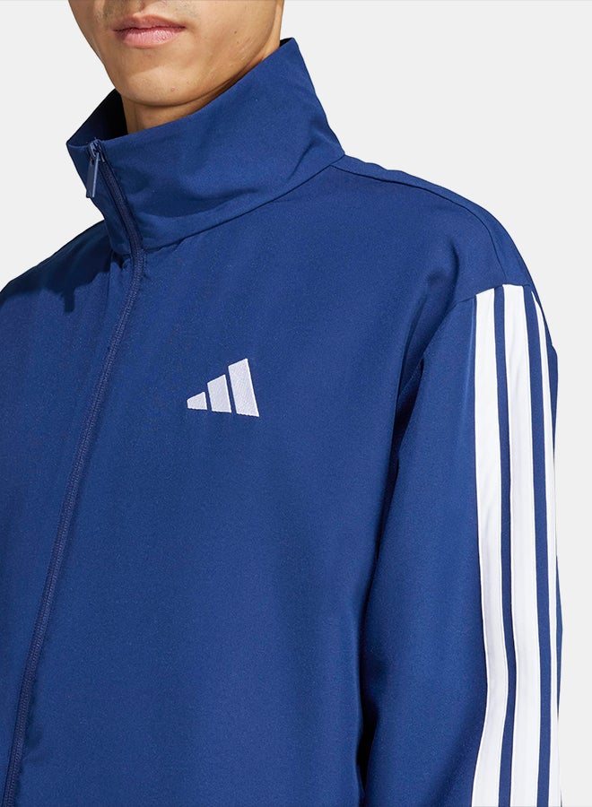Adidas Sportswear Basic 3-Stripes Woven Track Suit - Image 5