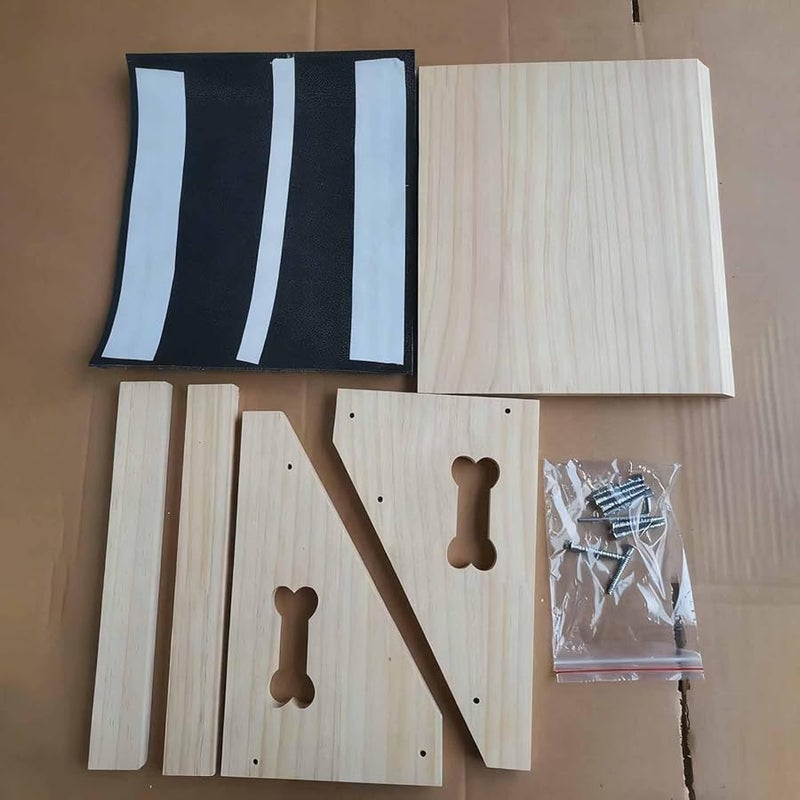 Wooden Dog Ramp Non Slip Portable Adjustable Pet Ramp For High Bed Couch Sofa Indoor Use - Image 3