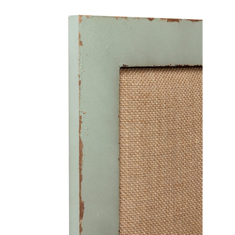 SOFE Linen Bulletin Board 18 X 29 Inches Wood Frame, Fabric Pin Board Corkboards for Wall Decorative, Rustic Memo Board Photos Wall Organizer Display Board, Vision Board for Home Room Office Message - Image 5