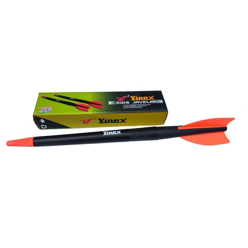 VINEX Kids Javelin, Red and Black, for Sports Events and School Competitions - Image 3
