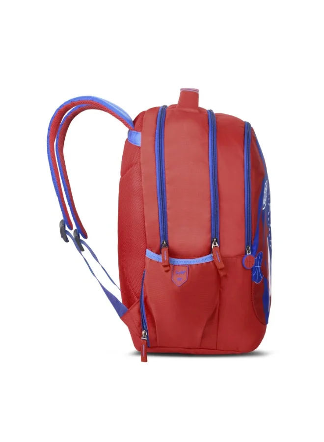 سكاي باجز SKYBAGS SQUAD PLUS Unisex Red Backpack 38 Ltr. - SK BPSDSC08RED
