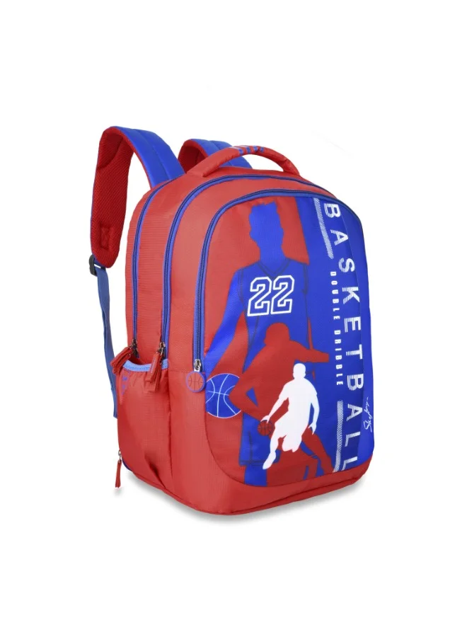 سكاي باجز SKYBAGS SQUAD PLUS Unisex Red Backpack 38 Ltr. - SK BPSDSC08RED
