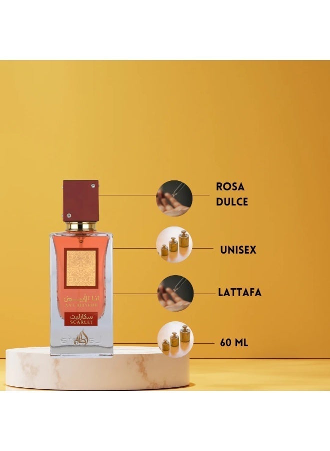 لطافة عطر أنا أبيض سكارليت - 60 مل - Image 4