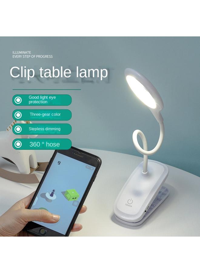 Bluejw New Lamp Clip Student Eye Protection Led Learning Touch USB Charging Folding Children's Desk Reading Lamp - Image 4