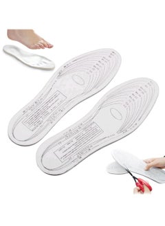 1 Pair Breathable Insoles Memory Foam Shoe Pad Absorb Sweat Comfortable Shock Sports Shoes Pad Thin Insole Foot Care Tools