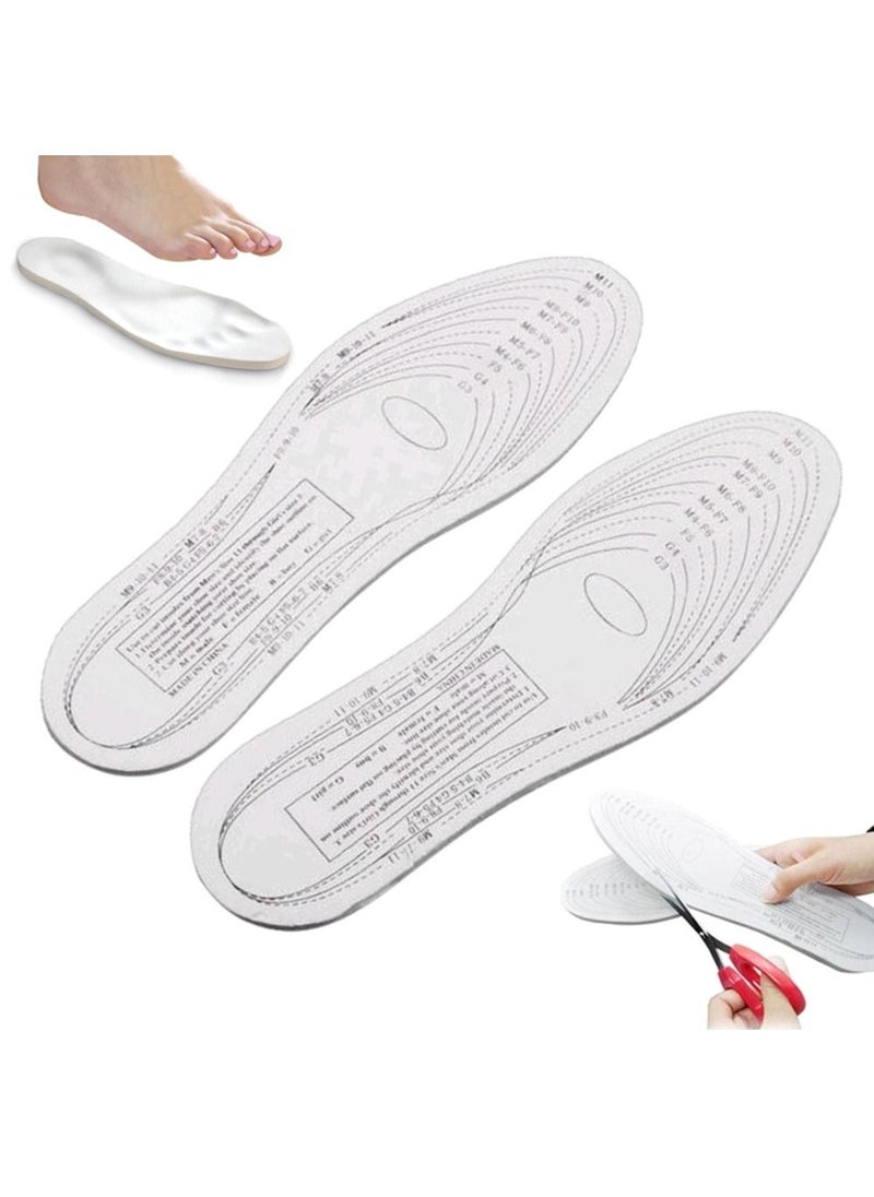 Generic - 1 Pair Breathable Insoles Memory Foam Shoe Pad Absorb Sweat Comfortable Shock Sports Shoes Pad Thin Insole Foot Care Tools - Image 1