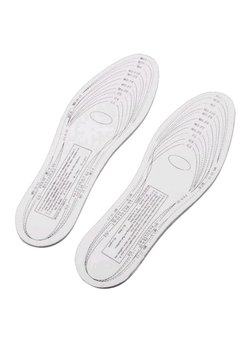 Generic - 1 Pair Breathable Insoles Memory Foam Shoe Pad Absorb Sweat Comfortable Shock Sports Shoes Pad Thin Insole Foot Care Tools - Image 1