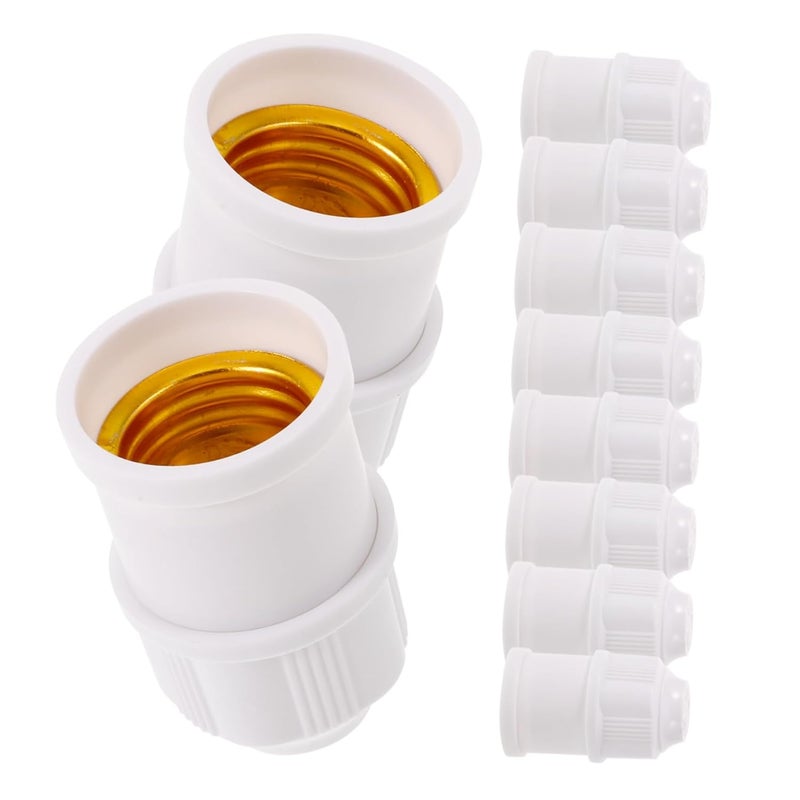 10pcs Screw Base Light Socket for Pendant Lamps Replaceable Lamp Holders for Versatile Lighting Arrangements Home and Commercial Spaces - Image 1