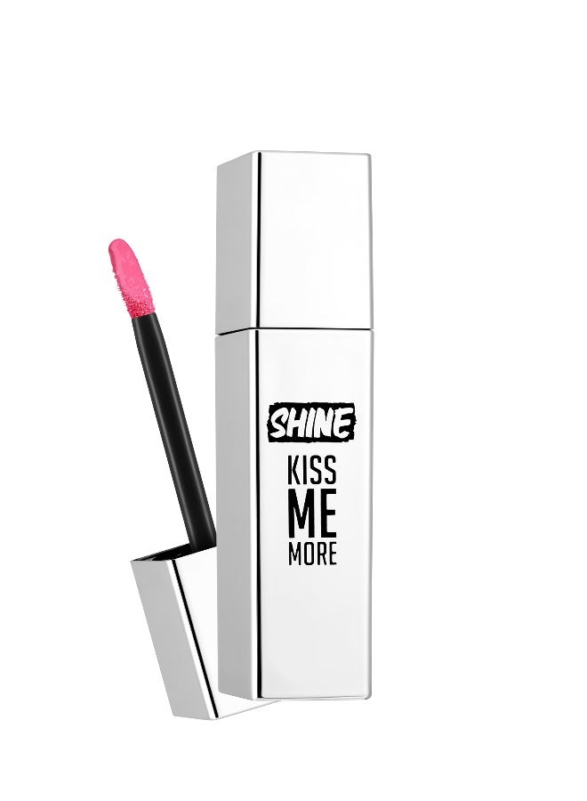 flormar Shine Kiss Me More Liquid Lipstick – 013 Flormar Pink – High-Shine Liquid Lipstick, High Pigment, Smooth Comfortable Wear, Long-Lasting Glossy Finish 013 Flormar Pink - Image 1