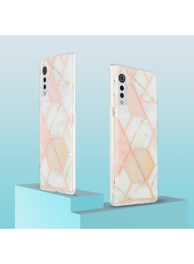 S-TOP Case For LG Velvet 4G / Velvet 5G / G9 3D Electroplating Marble Pattern TPU Protective Case - Image 2