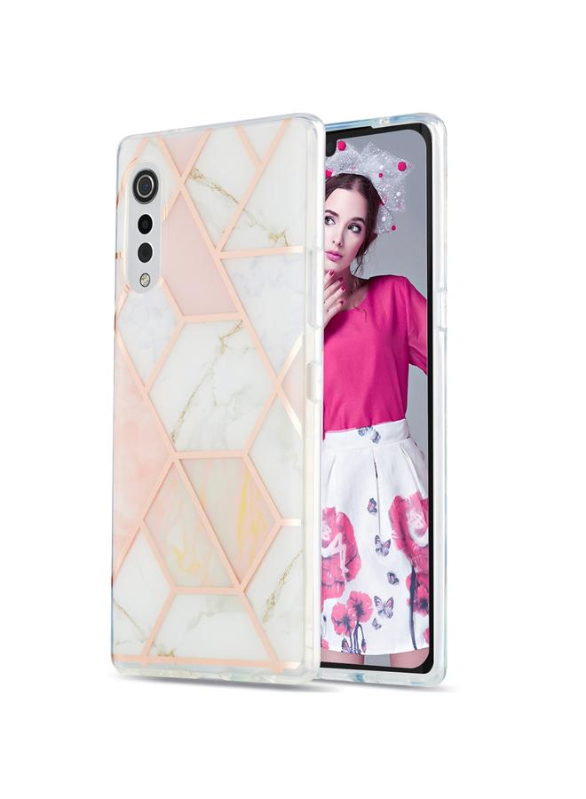 S-TOP Case For LG Velvet 4G / Velvet 5G / G9 3D Electroplating Marble Pattern TPU Protective Case - Image 1