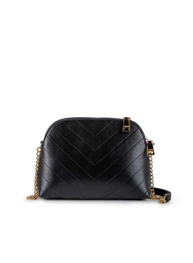 Vincci Women Quilted Shoulder Bag With Chain Strap