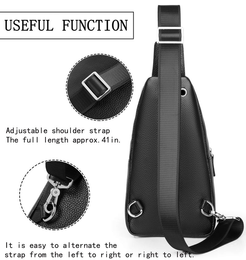 FSD.WG sling Backpack for Men Chest Bag Crossbody Shoulder Bags Travel Bag Purse for Men with Water Resistant - Image 5