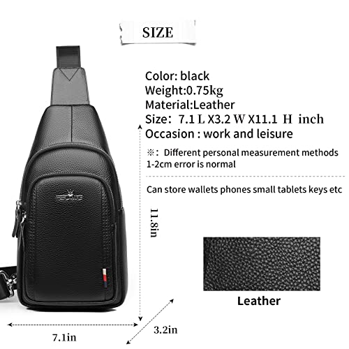 FSD.WG sling Backpack for Men Chest Bag Crossbody Shoulder Bags Travel Bag Purse for Men with Water Resistant - Image 4