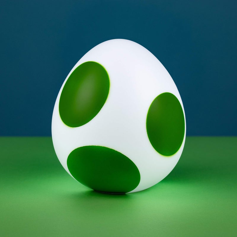 Paladone Super Mario Yoshi Egg Light - 20cm Collectible USB-Powered Light, Perfect for Bedroom, Desk, or Gaming Room, Ideal Gamer Decor - Image 2