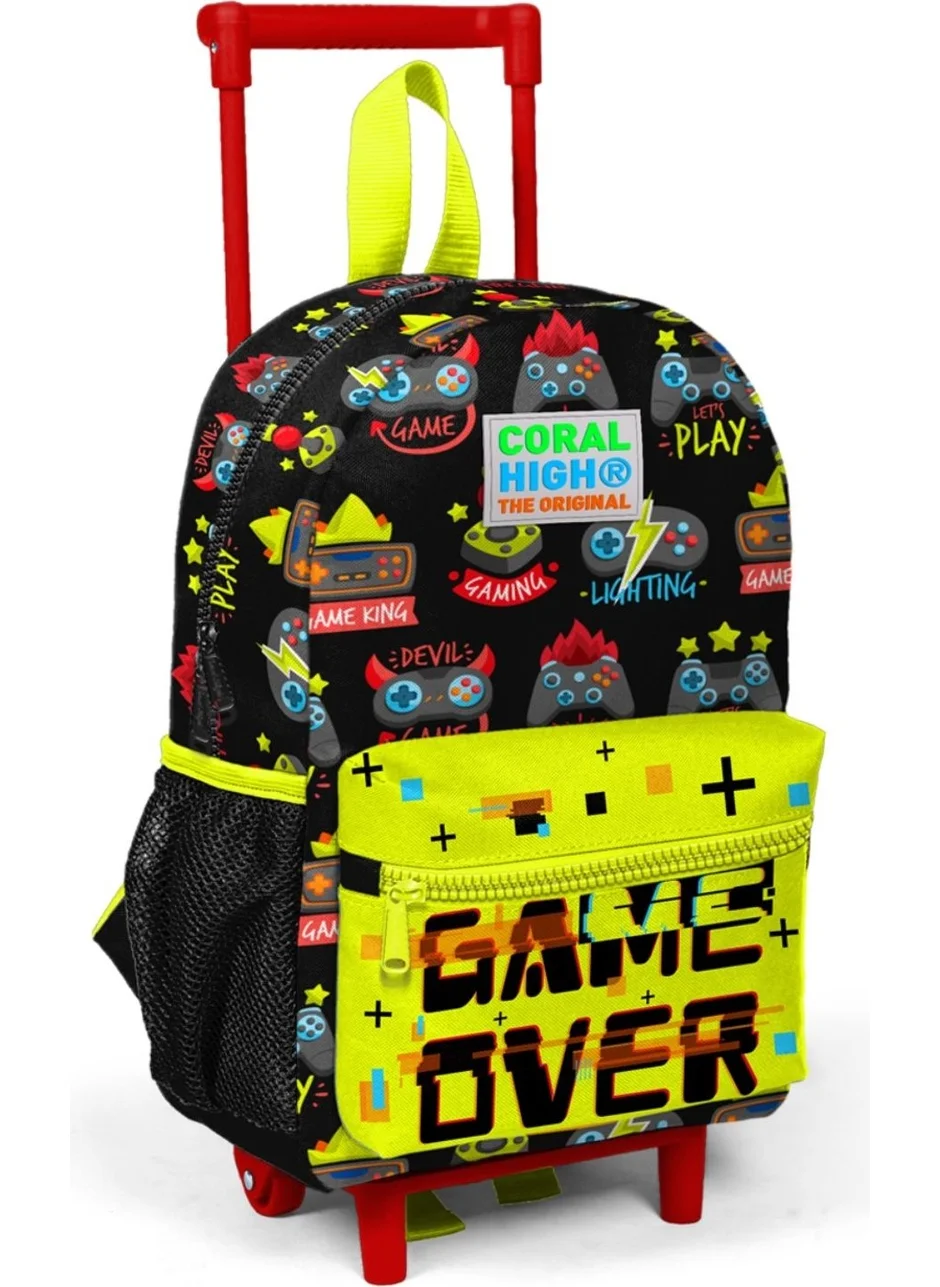 كورال هاي Game Over Printed Kindergarten Squeegee Bag - Boy