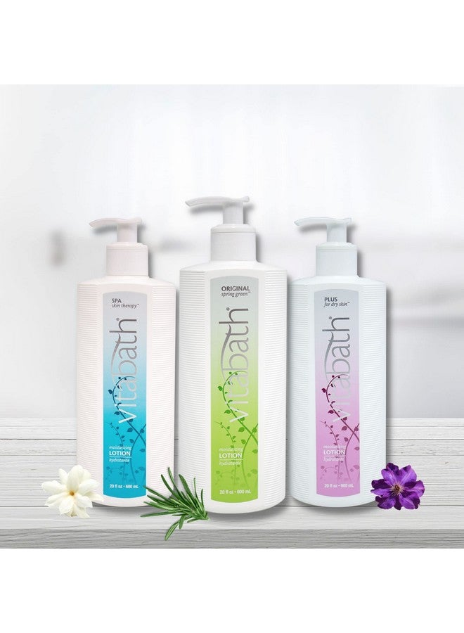 Vitabath Plus For Dry Skin Moisturizing Body Lotion Replenishing Botanicals, Aloe, Shea Butter & Hazel Seed Oil Nourishing Deeply Quench Dehydrated Skin Women & Men Crueltyfree 20 Oz - Image 3