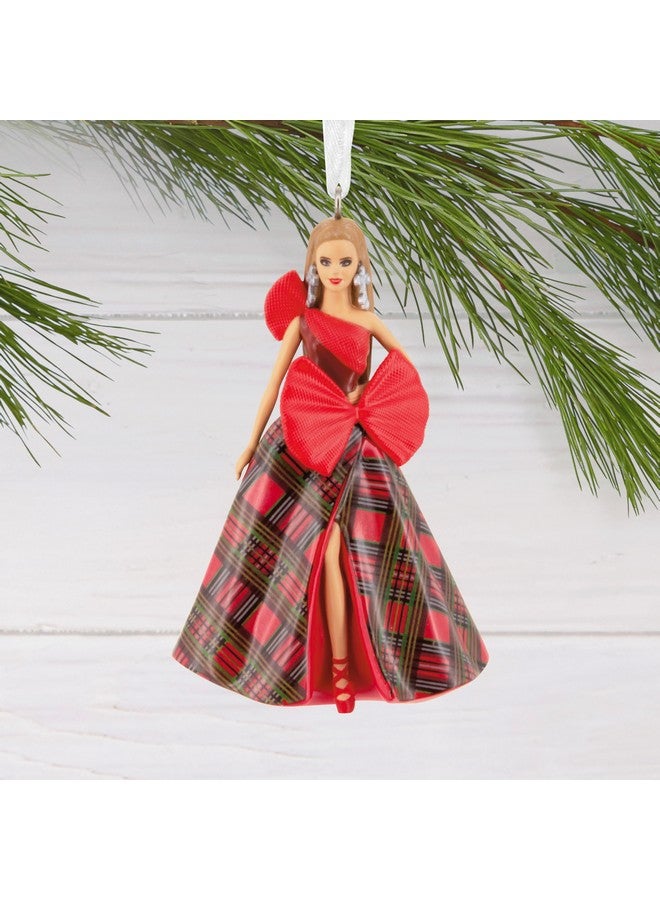 Hallmark زينة عيد الميلاد باربي هولمارك ماتيل 2024 - Image 4