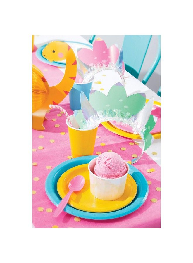 CREATIVE CONVERTING 346440 Iridescent Girl Dino Party Tiara - Image 5