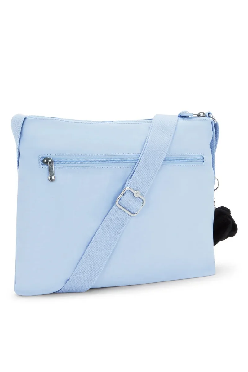 كيبلينغ Alvar, Medium Female Crossbody Bag - Cloudy Sky Blue