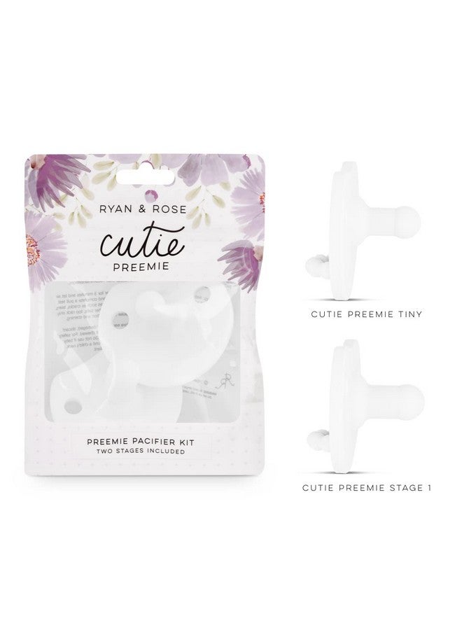 Ryan & Rose Cutie Pat Pacifier Teether (Preemie Kit White) - Image 2