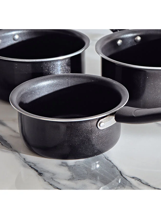 Home Box Smartchef 3-Piece Non-Stick Saucepan Set 2 L