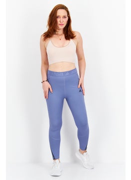 Adidas Women Sportswear Fit Training Leggings, Slate Blue  - Image 2