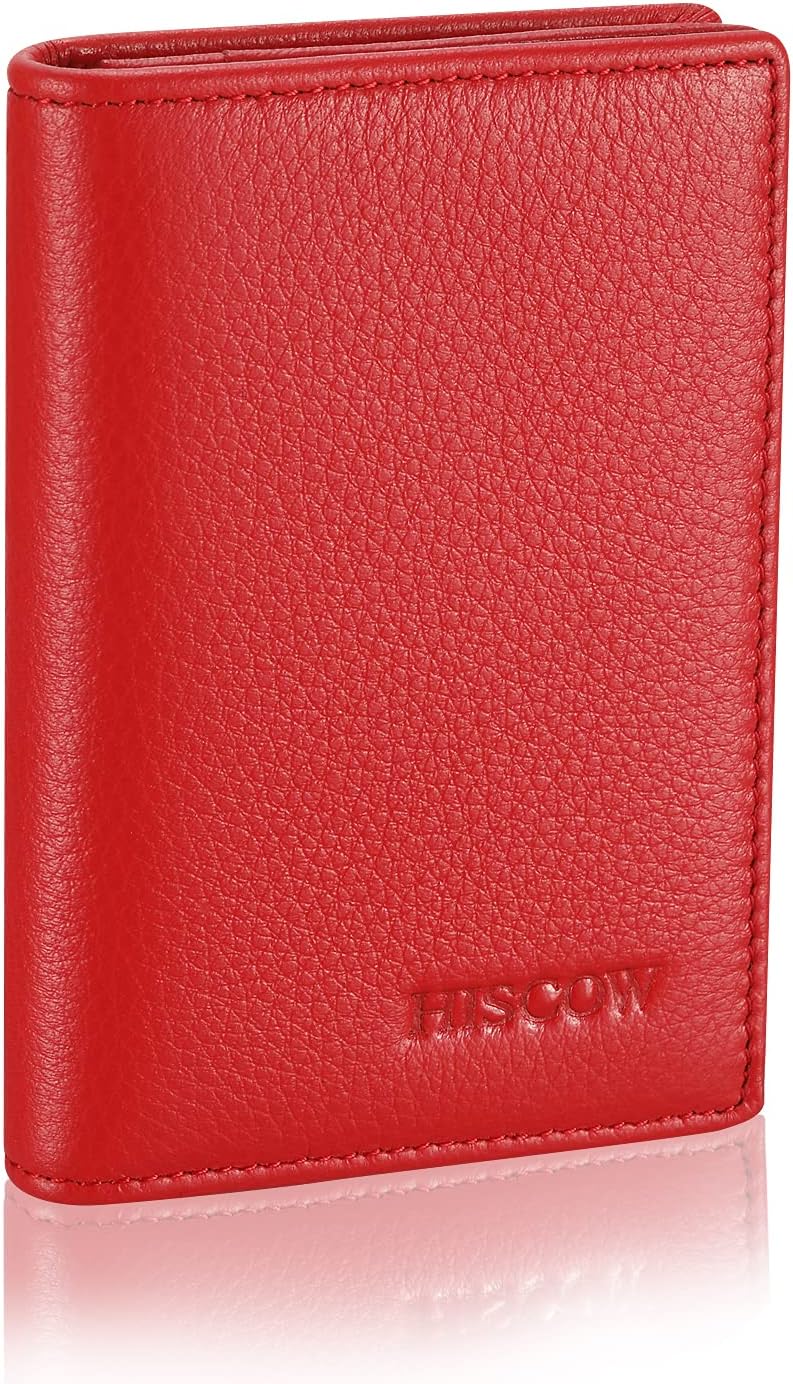 HISCOW Leather Business Card Case Holder for Men & Women, Italian Calfskin - Image 4