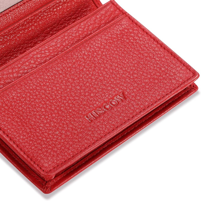 HISCOW Leather Business Card Case Holder for Men & Women, Italian Calfskin - Image 5