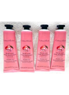 Crabtree & Evelyn Crabtree  Evelyn Pear  Pink Magnolia Hand Therapy 9 oz SET of 4 
