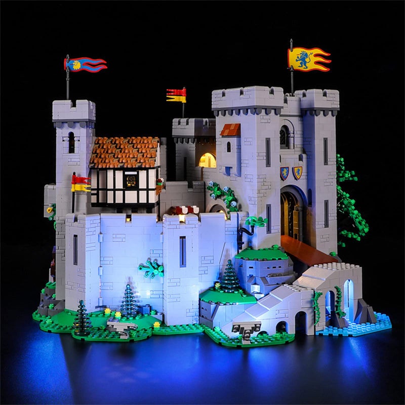 GEAMENT LED Light Kit Compatible with Lego Lion Knights Castle Lighting Set for Creator 10305 Building Model Model Set Not Included - Image 3