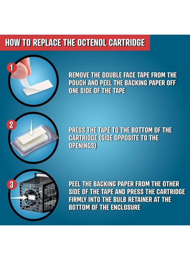 Flowtron MA-1000 Octenol Mosquito Attractant Cartridge, Compatible with BK-15, BK-40, BK-80, MC-9000, FC-8800 - Image 3