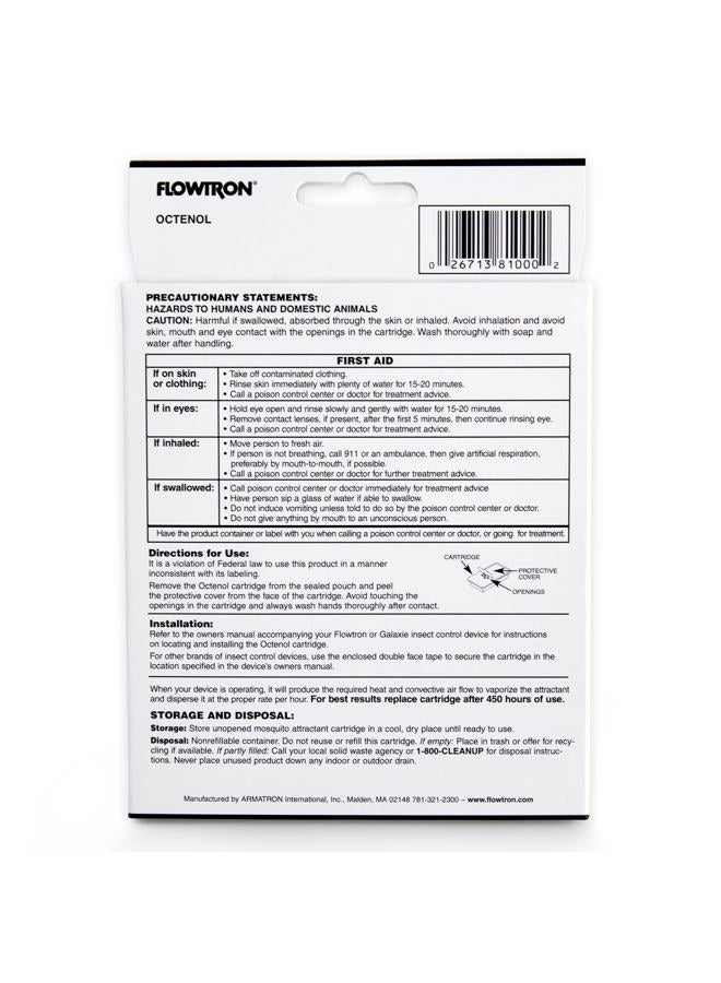 Flowtron MA-1000 Octenol Mosquito Attractant Cartridge, Compatible with BK-15, BK-40, BK-80, MC-9000, FC-8800 - Image 5