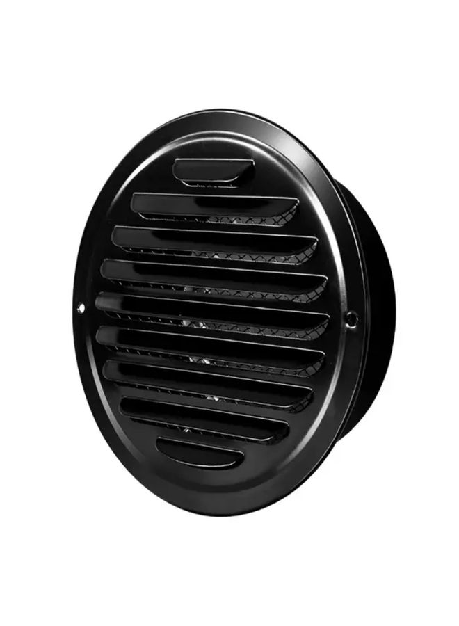 3 94 Inch Stainless Steel Round Vent Grille Air Ventilation Cover Wall Mounted For Outdoor Drainage - Image 2