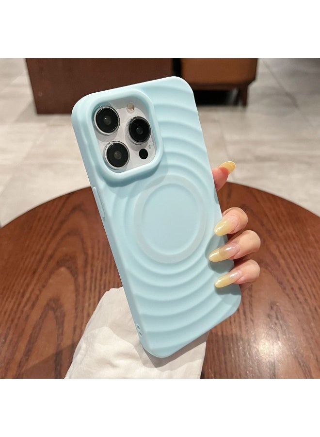 NIBEMINENT Protection Case With Magsafe For iPhone 16 Pro Max, Sky Blue - Image 2