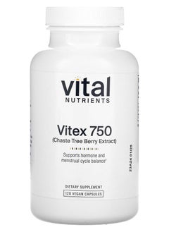 Vital Nutrients Vitex 750  120 Vegan Capsules 