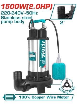 Total Sewage submersible pump 1500W TWP7150026